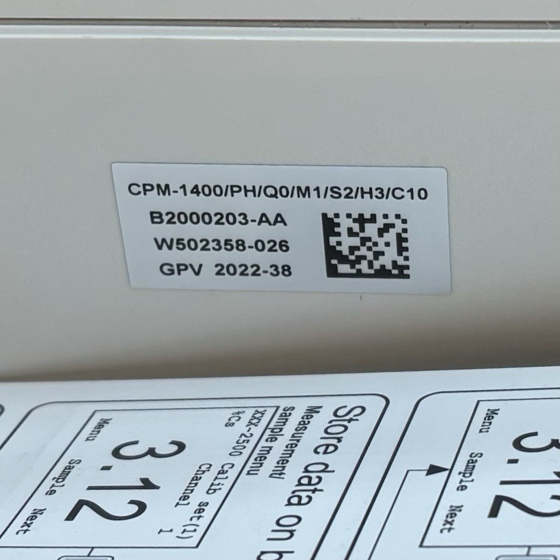 BTG MEK-3000 data tag