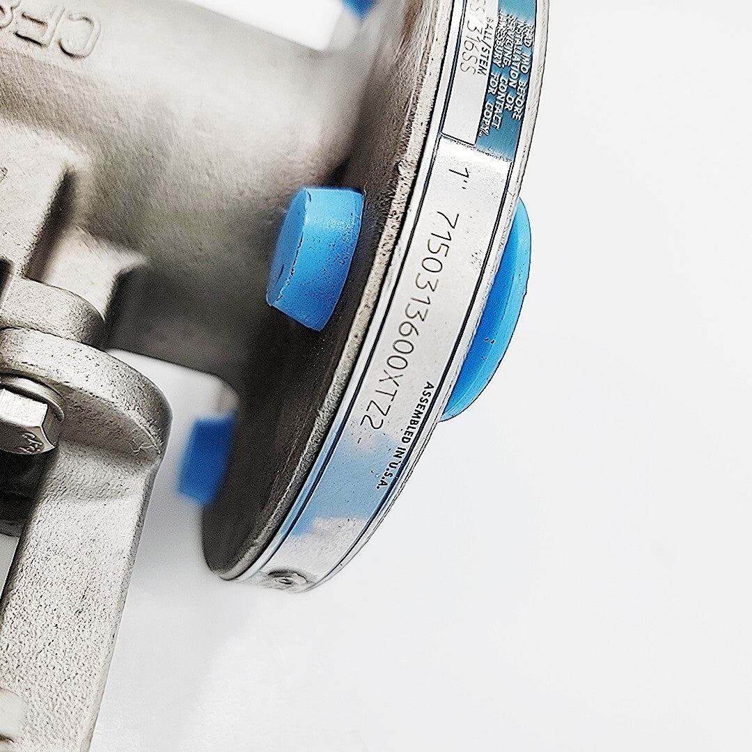 Jamesbury 1" CL-150 Ball Valve 7150313600XTZ2