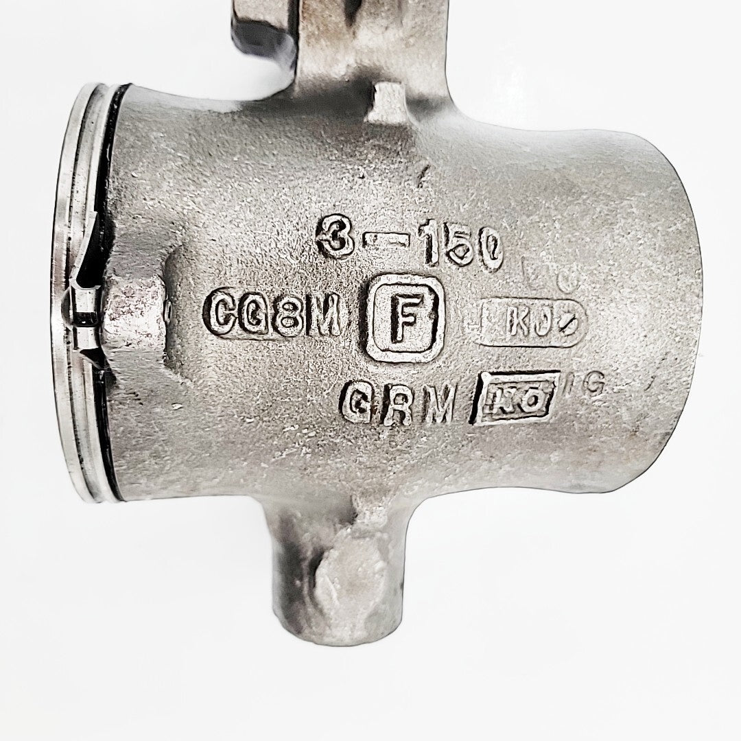 Fisher 3" V200 Vee-Ball Control Valve CL-150 CG8M