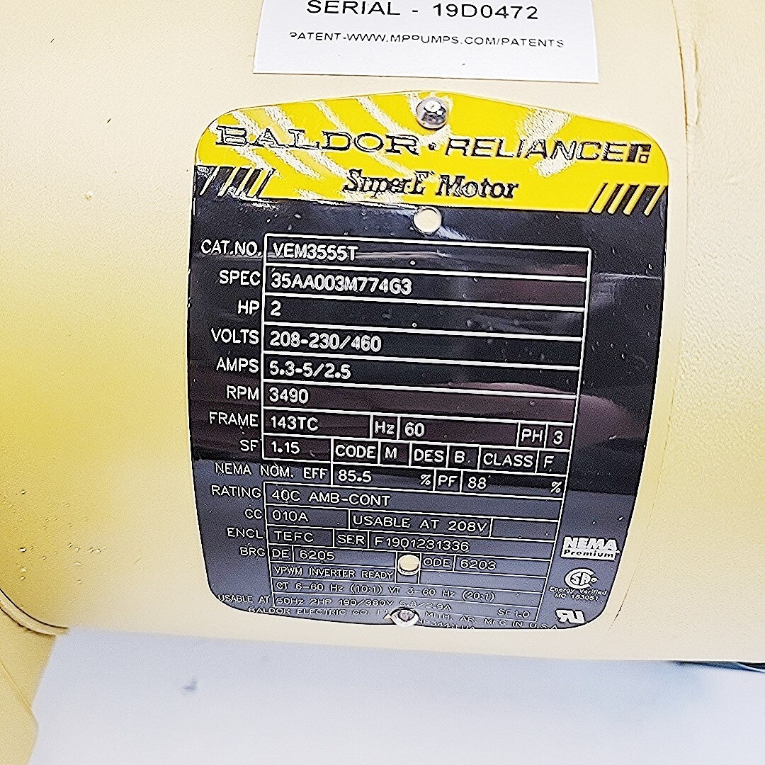 MP Pumps 30981 1-1/2" x 1-1/4" NPT view 8