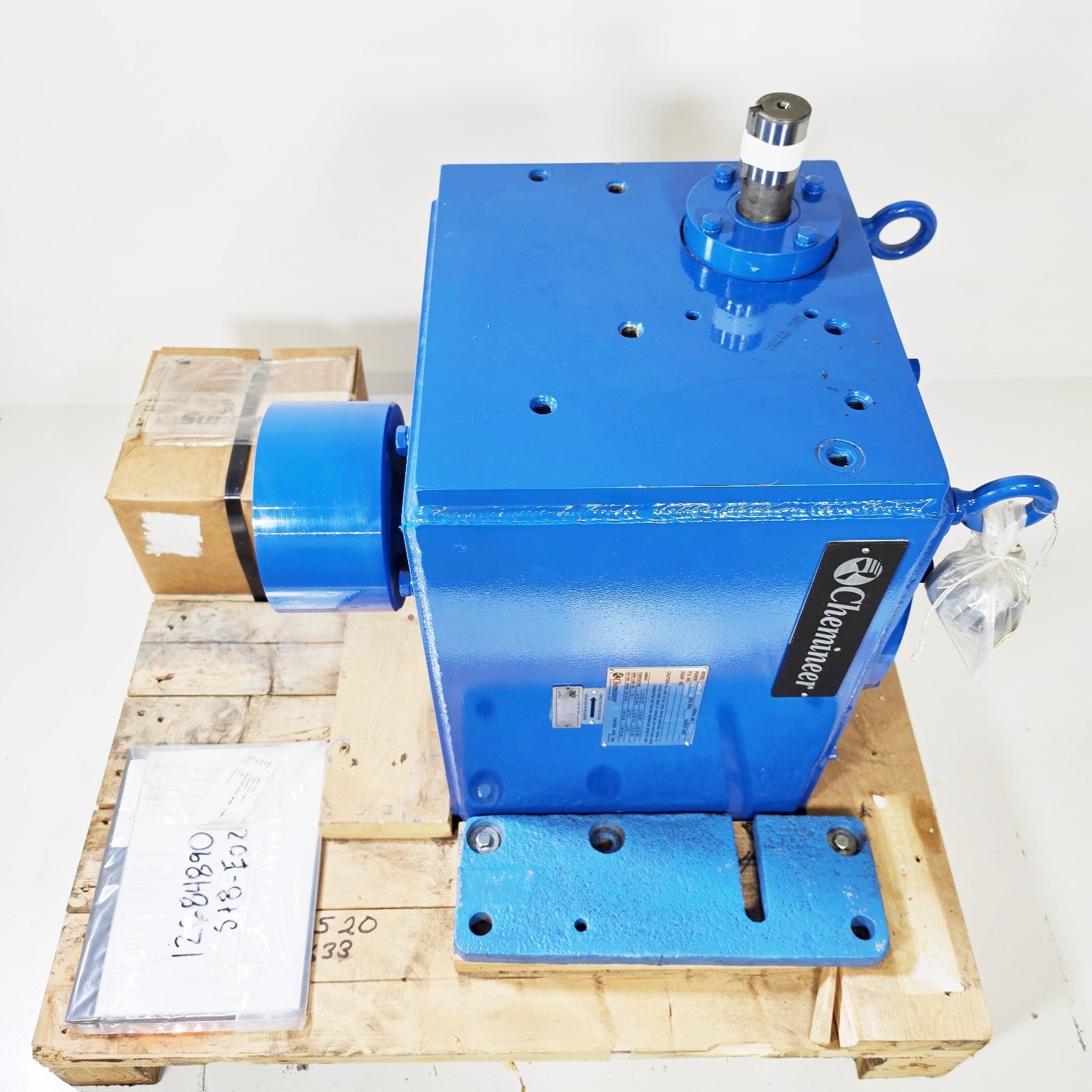 Chemineer 4HTD-15 nameplate and serial number