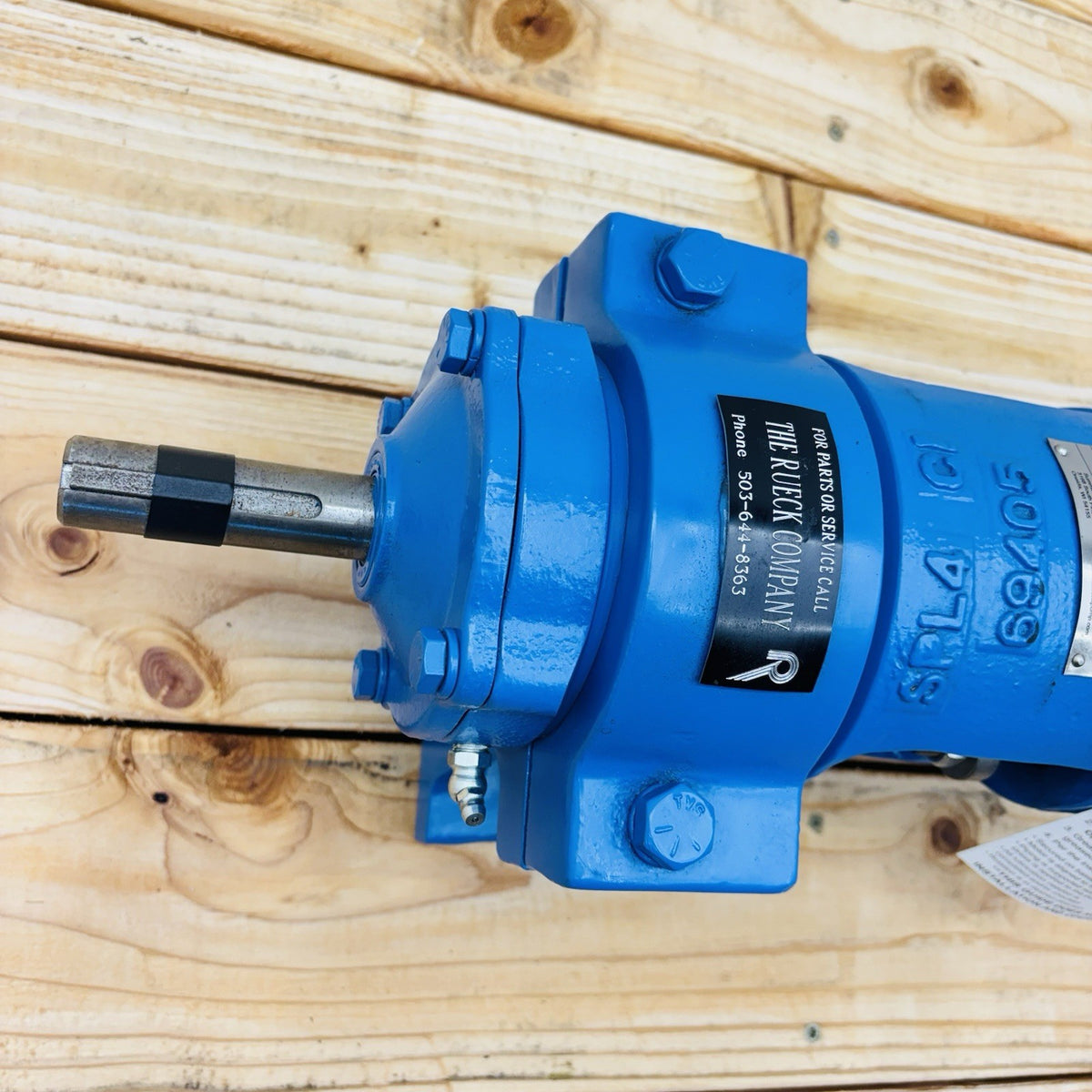 Summit Pump 2SPL4-CDQ-AAA 2.5 x 2.5 data tag