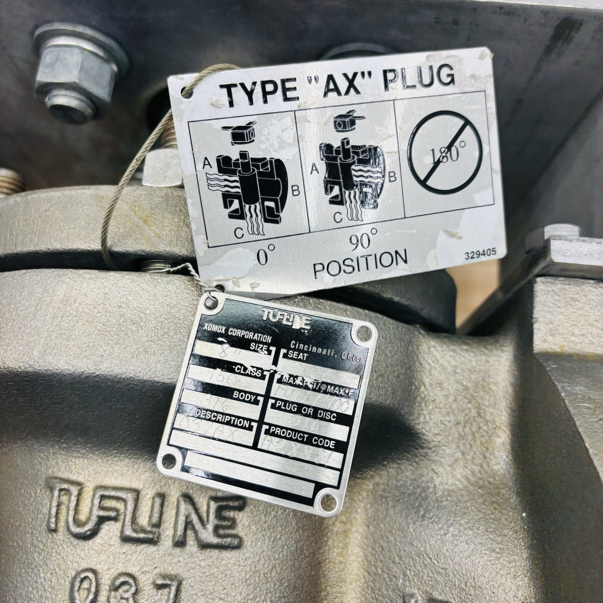 Tufline 037AX data tag