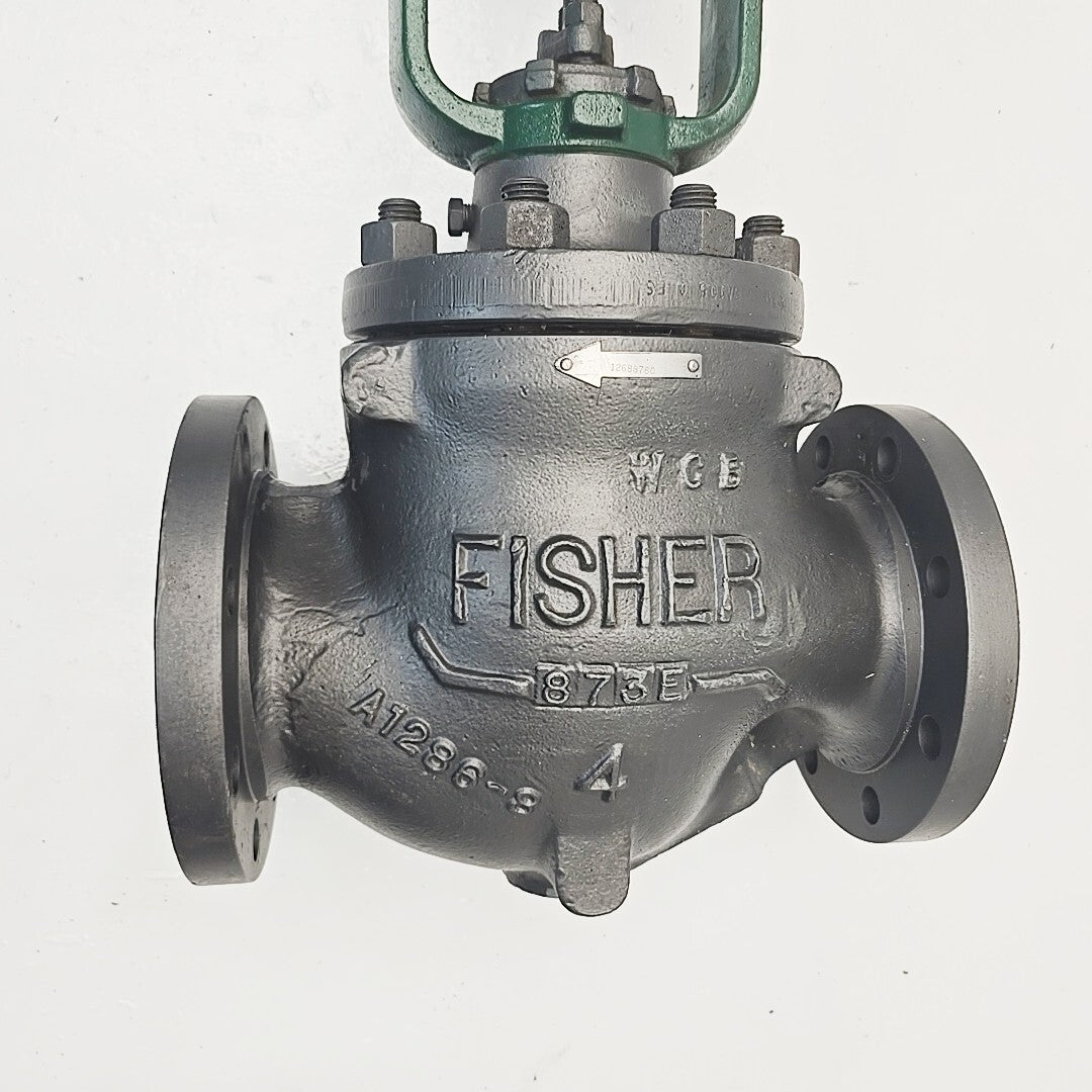 Fisher 4" ET CL-150 Control Valve WCB With 667 Size 45 Pneumatic Actuator