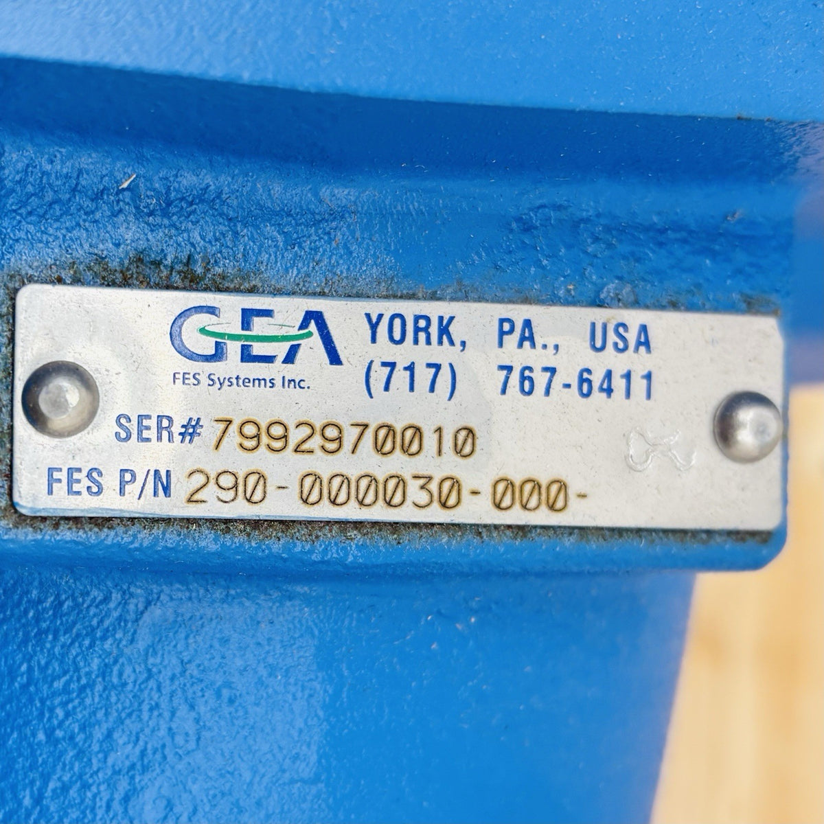 Viking 290-000030-000 nameplate