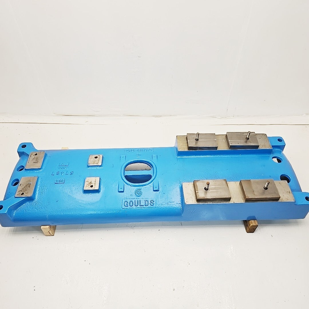 Goulds 3196 Centrifugal Pump Base Plate 57487-1000