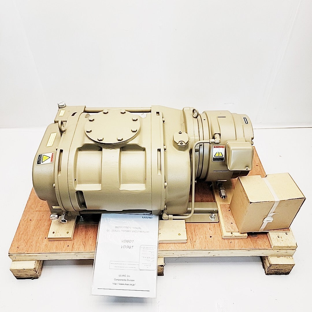 ULVAC PRC-012A mechanical booster vacuum pump overall view