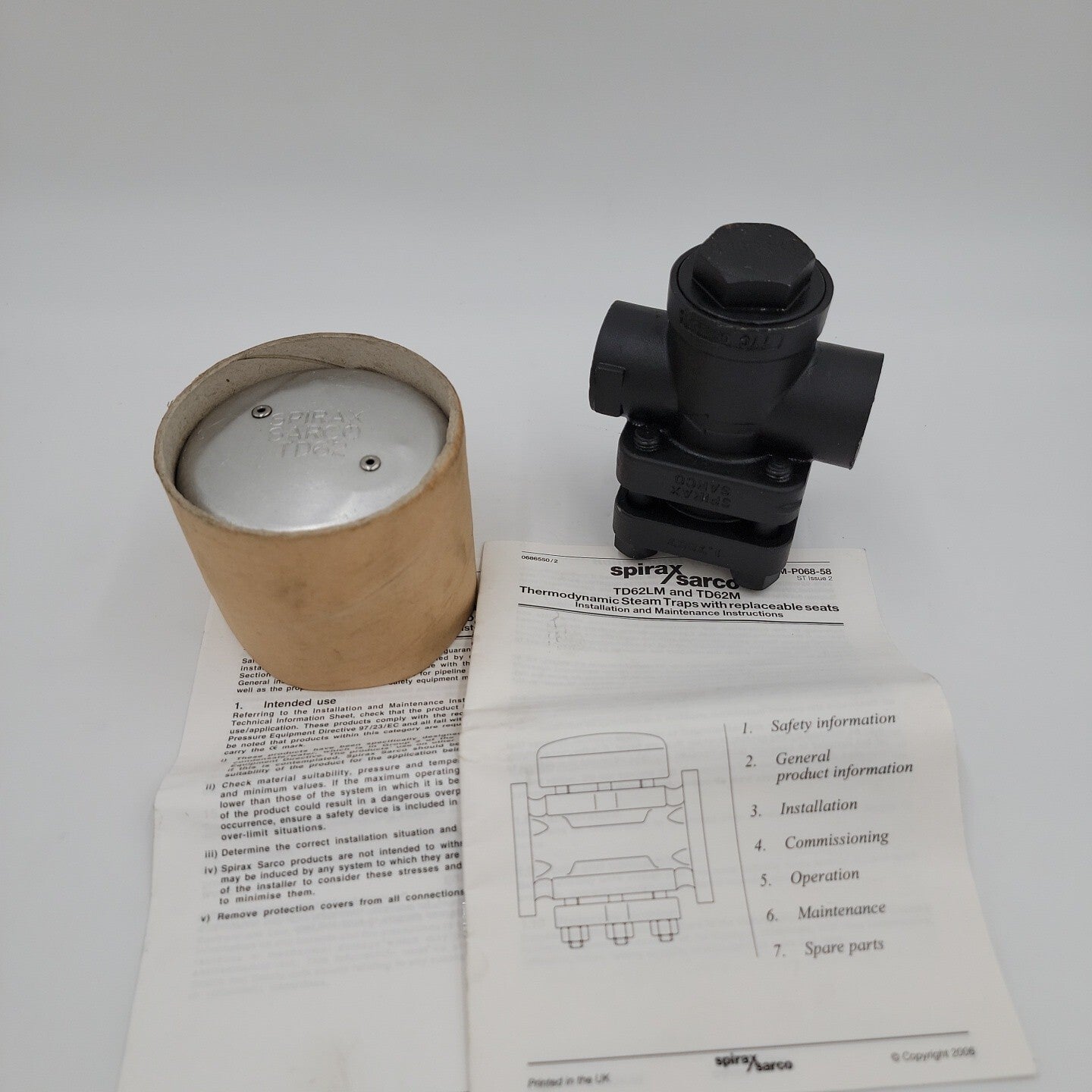 Spirax Sarco TD62M 1/2" ANSI 600
